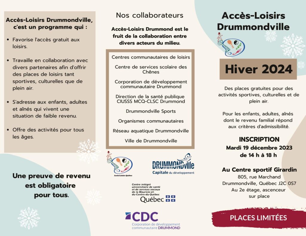 aphd Association des personnes handicapées de Drummond